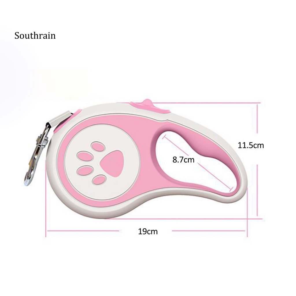 Dây Dắt Thú Cưng Đi Dạo Rút Gọn Linh Hoạt Tự Động