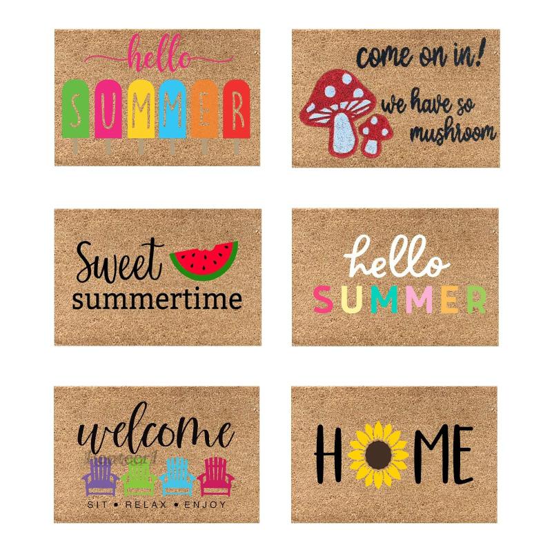 [Fenteer1] Thảm Lót Sàn Nhà Tắm / Phòng Ngủ / Nhà Bếp Chào Mừng