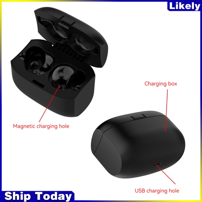 Vỏ Bảo Vệ Hộp Sạc Tai Nghe Bluetooth M017 Thay Thế Tương Thích Với Jabra Elite 65t