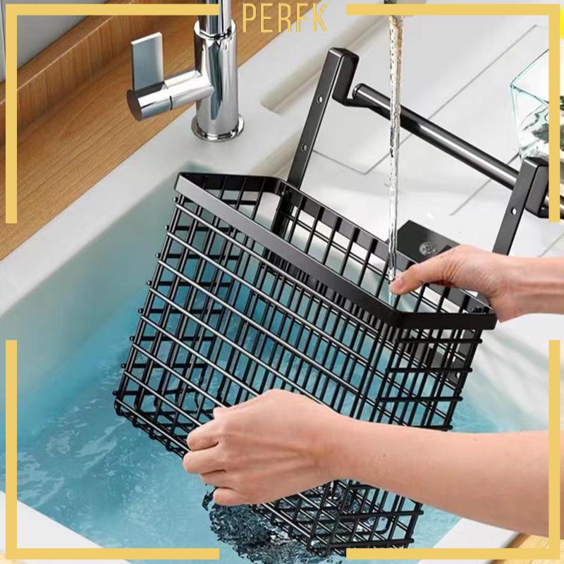 Giỏ Đựng Rau Củ Quả Treo Cửa Tủ Bếp