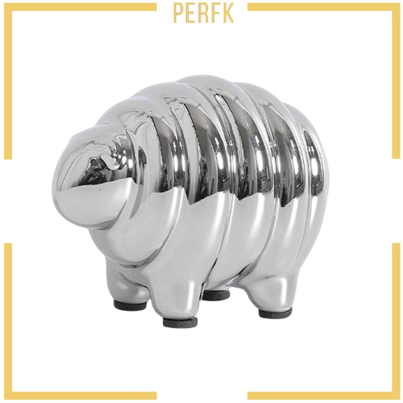 Đồ trang trí Chú Cừu Bằng Gốm Sứ Thiết Kế Hiện Đại Sáng Tạo