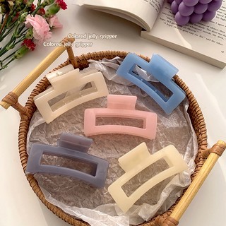 Kẹp Tóc Màu Kẹo Acrylic Thời Trang Hàn Quốc