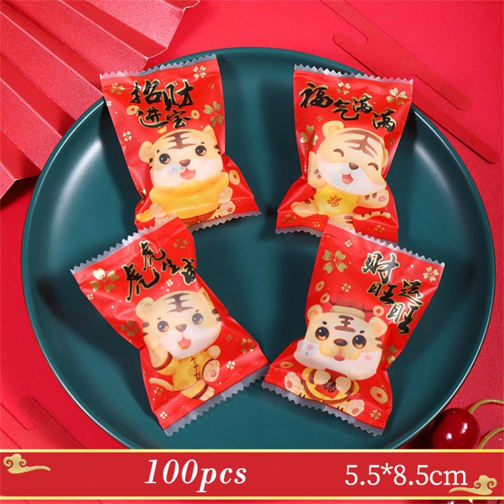 Túi Đựng Bánh Quy Hình Mèo May Mắn Xinh Xắn