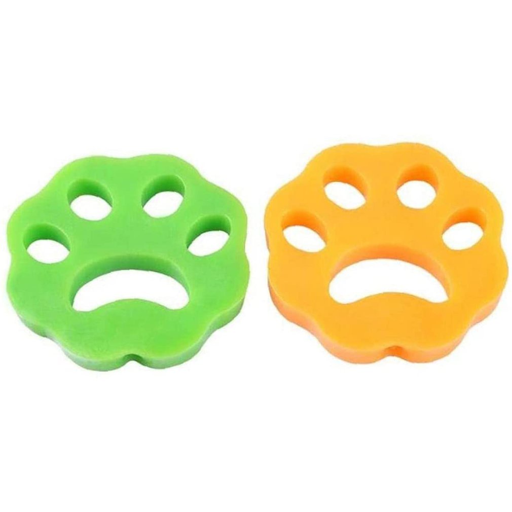 =Christmas=2pcs Pet Hair Remover For Clothing Bedding Silicone Brush Fur Zapper Remover
