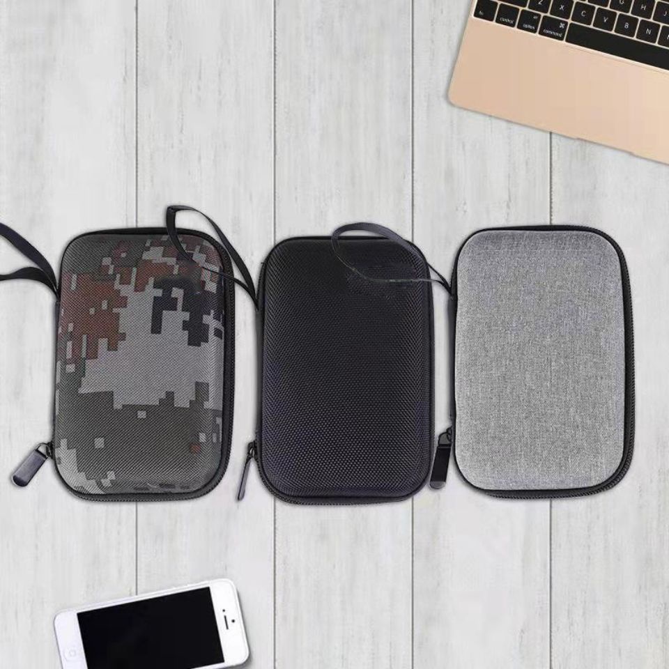 Túi Đựng Ổ Cứng Di Động Chống Sốc 8cm Phong Cách Phương Tây