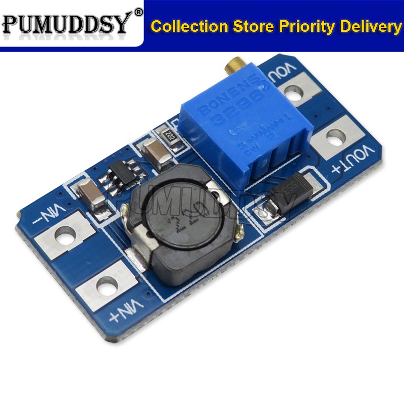 Bảng Mạch Sạc Pin Lithium Micro USB TP4056 18650 5V 1A + MT3608 2A DC-DC