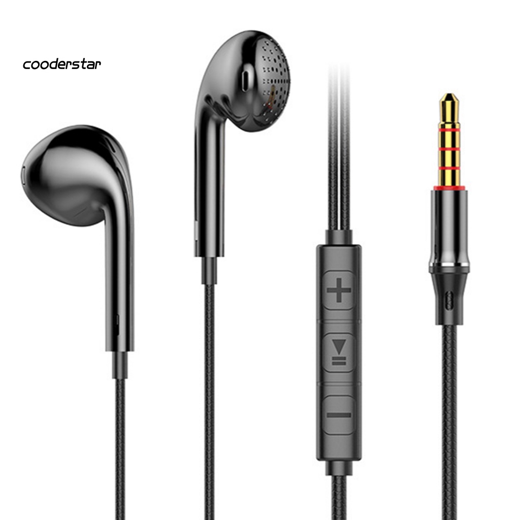 Tai Nghe Nhét Tai Có Dây 3.5mm Âm Thanh HiFi Sống Động Thông Minh