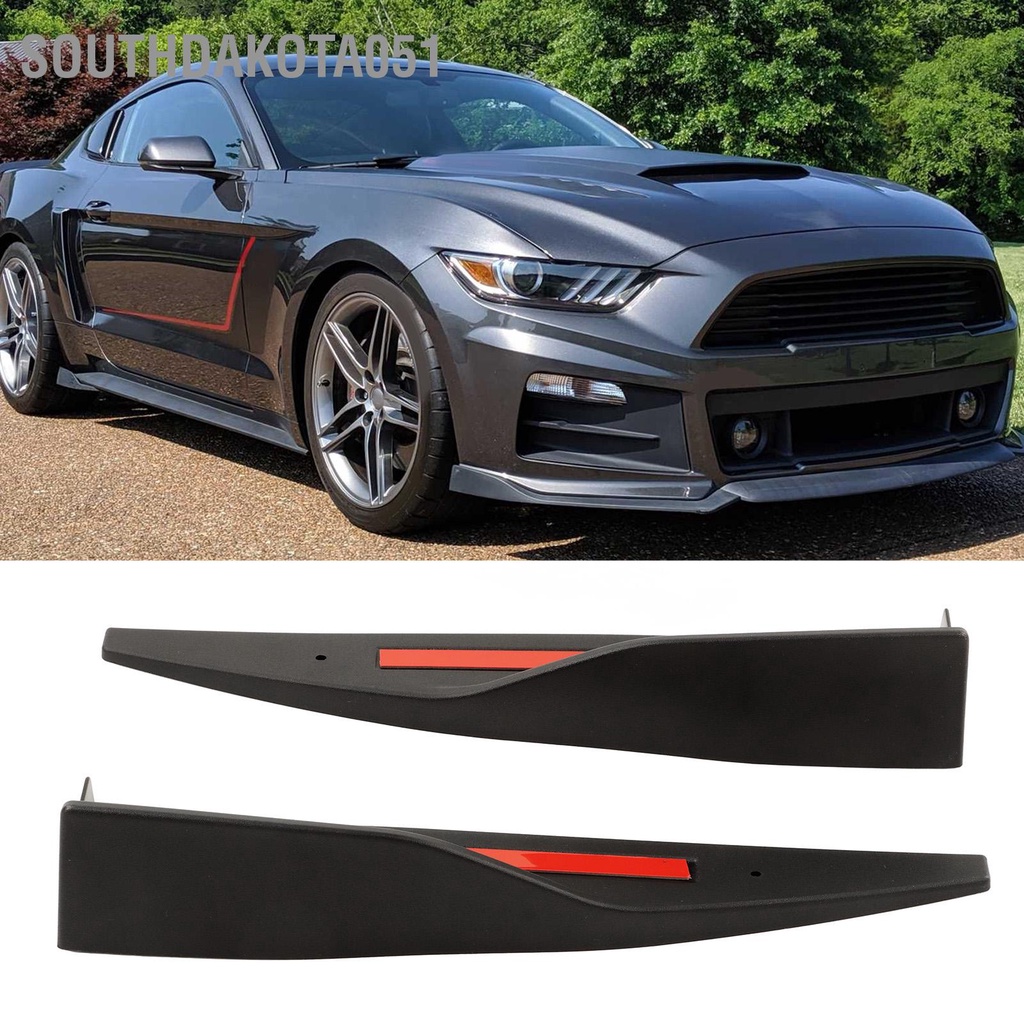 Southdakota051 2 Chiếc Bên Váy Xẻ Tà Trái Cánh Phải Bảng Thân Bộ Thay Thế Cho Ford Mustang Roush 2015 ‑ 2019