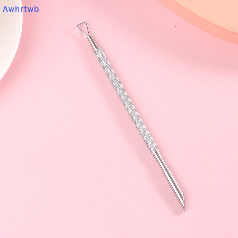 1 Muỗng Hai Đầu Bằng Thép Không Gỉ Chuyên Dụng Làm Móng Nghệ Thuật Mới