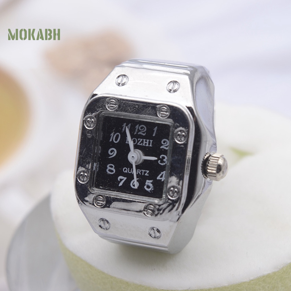 Nhẫn Đồng Hồ Bằng Hợp Kim Độ Co Giãn Cao Có Thể Điều Chỉnh Cho Cặp Đôi