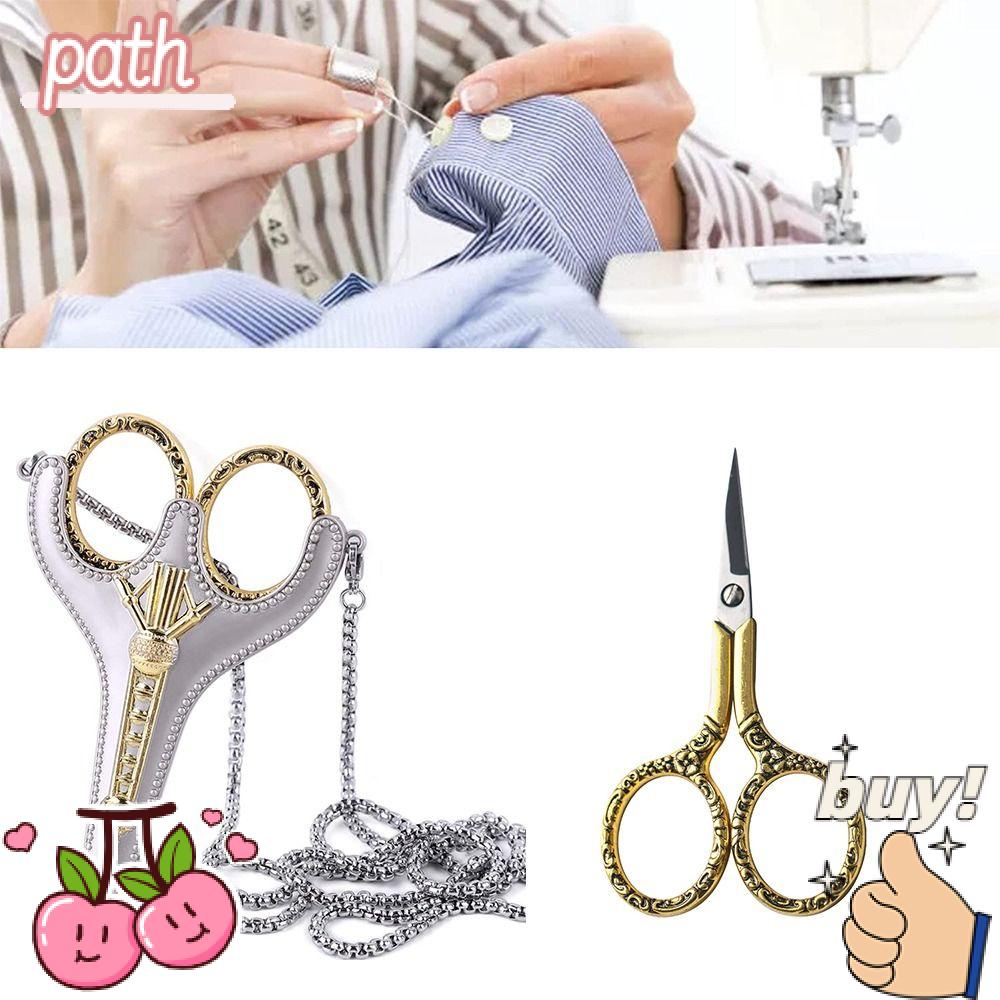 Kéo Cắt Chỉ Bằng Thép Không Gỉ Phong Cách Retro