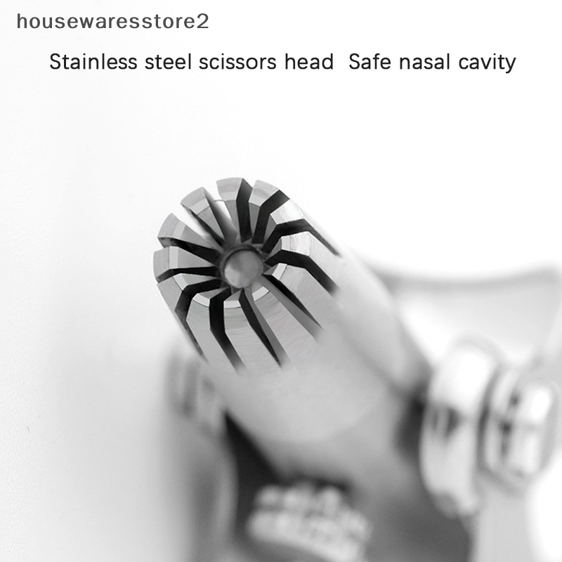 Bộ 2 Kéo Tỉa Lông Mũi Chuyên Nghiệp Bằng Thép Không Gỉ