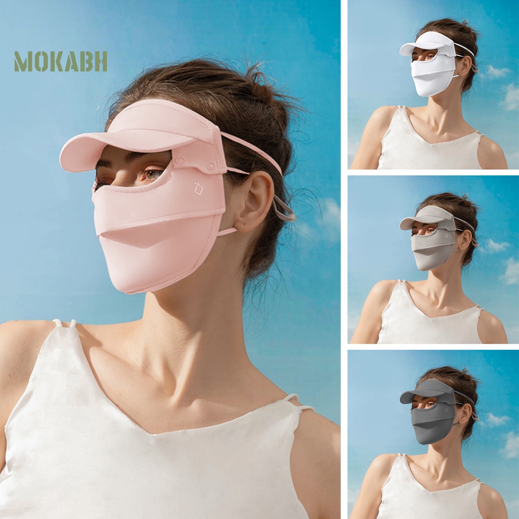 [Mok Abh] Băng Cài Đầu Gắn Vành Xe Đạp Có Lỗ Thoáng Khí Có Thể Tháo Rời Bảo Vệ Khuôn Mặt