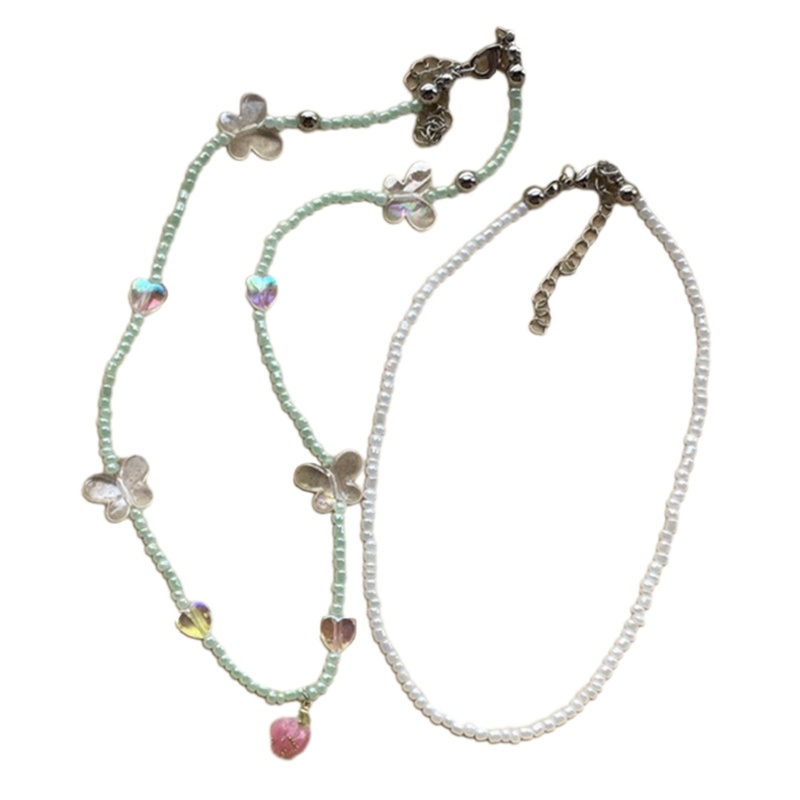 Vòng cổ Mặt Hình Bướm Ngọt Ngào Thời Trang Hàn Quốc Cho Nữ