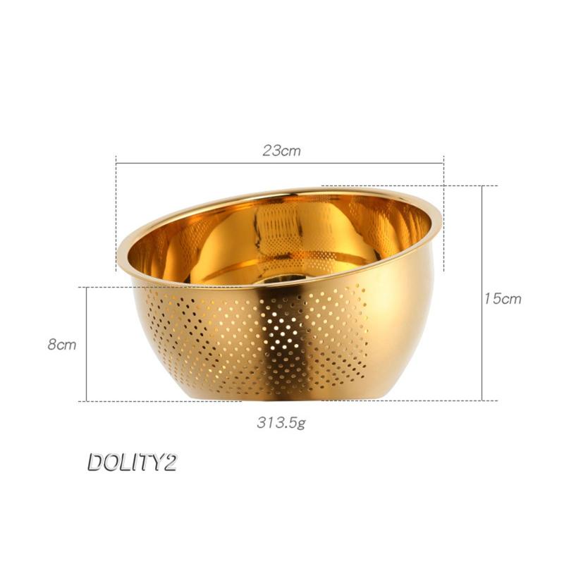 Rổ Vo Gạo / Rửa Rau Củ Quả 2 Ngăn Tiện Dụng Cho Nhà Bếp