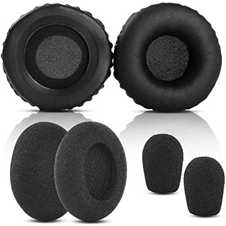 Set 6 Đệm Xốp Thay Thế Chuyên Dụng Cho Tai Nghe Chụp Tai VXI BlueParrott B250-XT Plus B250XT B150