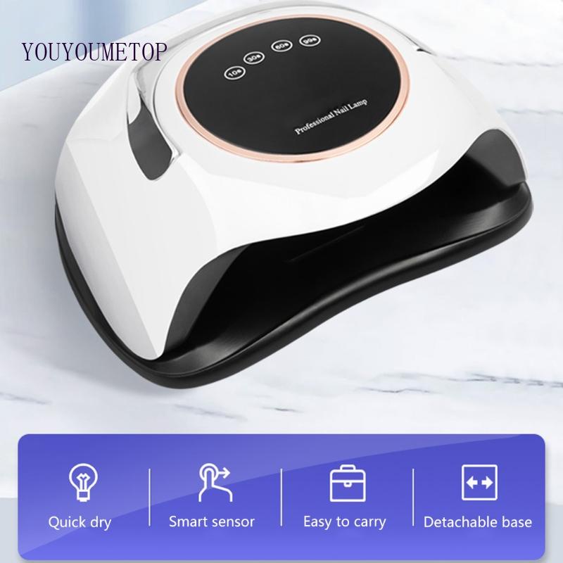 Đèn LED UV Hong Khô Sơn Móng Tay Thông Minh Có Thể Tháo Rời