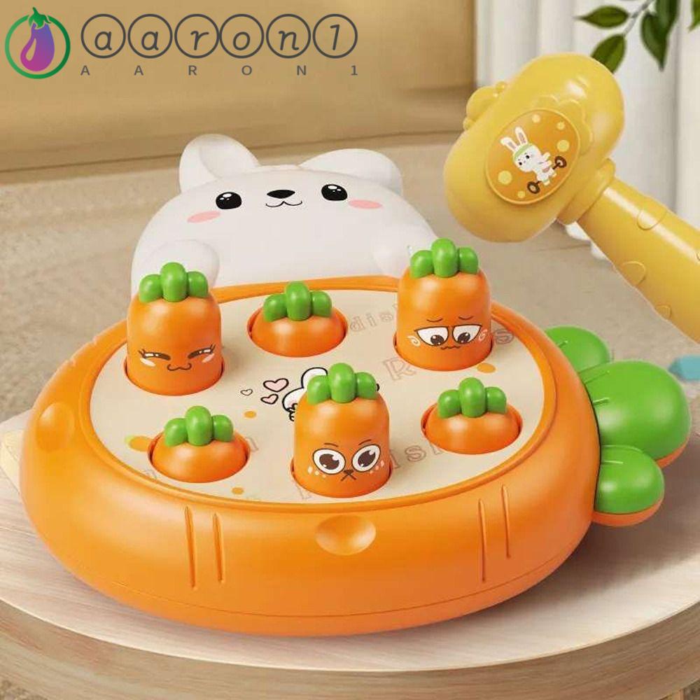 Aaron1 Đồ Chơi Búa Đập Chuột Bằng Nhựa Hình Thỏ Hoạt Hình Đáng Yêu Cho Bé
