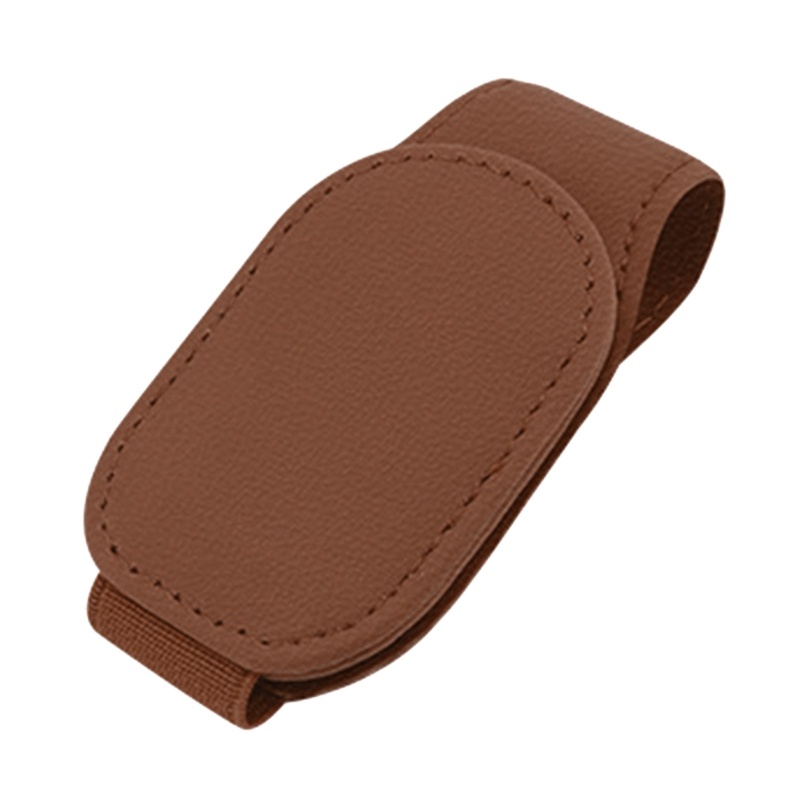 Rox Hộp Đựng Mắt Kính Bằng Da Có Nam Châm Gắn Xe Hơi / Xe Tải