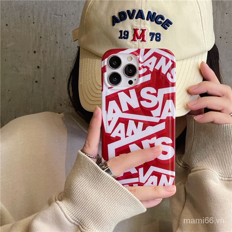 Ốp Điện Thoại Chống Sốc In Logo vans Cho iPhone 7 8 Plus XS XR X XS max 11 12 13 14 11 Pro max 12 Pro 13 Pro max 14 Pro max