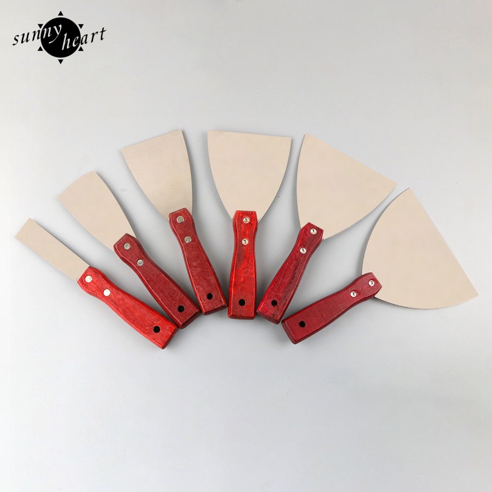 Dụng Cụ Cắt Bằng Thép Không Gỉ Tay Cầm Bằng Gỗ 1-6 Inch