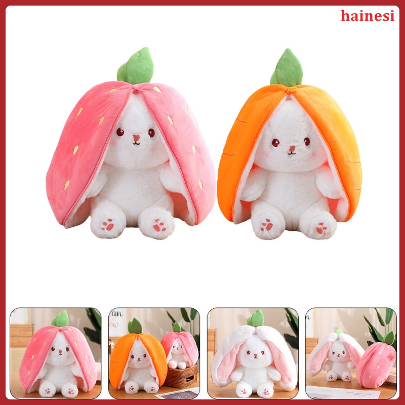 Set 2 Thỏ Nhồi Bông Hoạt Hình Dễ Thương