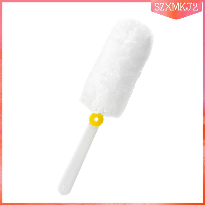 Chổi Quét Bụi Có Thể Giặt Lại Màu Trắng szxmkj2 Dành Cho Gia Đình / Xe Hơi / Máy Tính