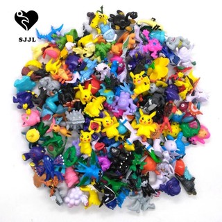 Bộ 24-120 mô hình đồ chơi pokemon 2-4cm