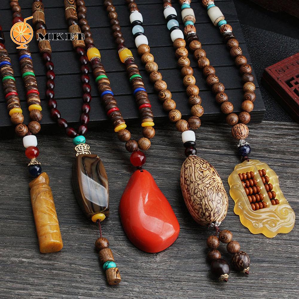 Vòng cổ Mặt Sừng Phật Giáo Mala Nepal Cho Nam
