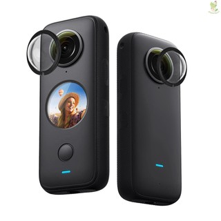 2pcs Action Camera Lens Guards Protector Double Optical Coating Replacement for Insta360 ONE X2   Came-6.5