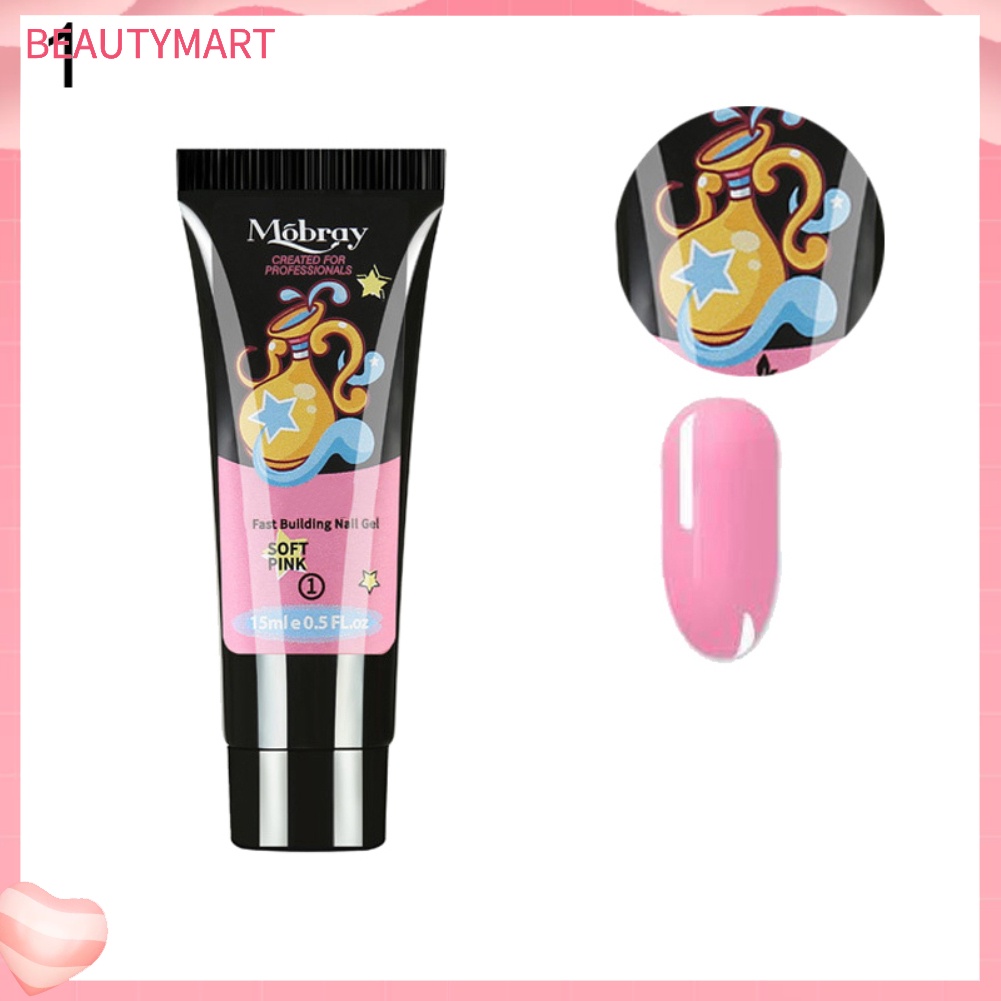 Gel Nối Dài Móng Tay UV LED Nhanh Khô Lâu Trôi 15ml