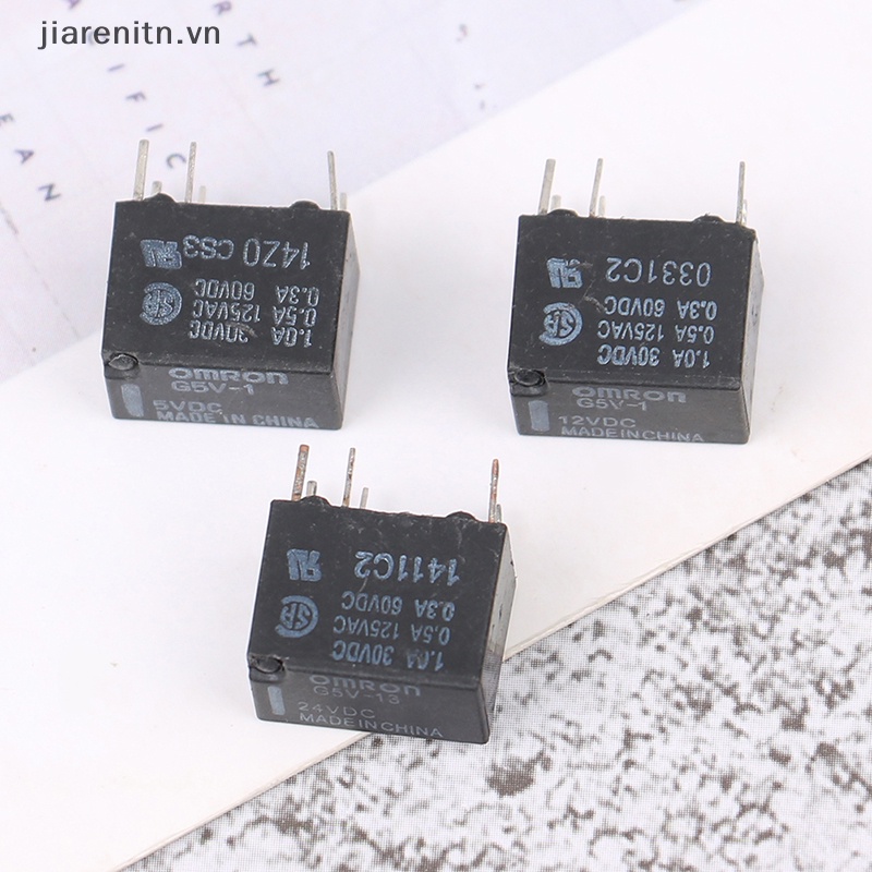 Rơ Le Tín Hiệu G5V-1-T90 G5V-1-5VDC G5V-1-12VDC G5V-1-24VDC 6Pin Spdt Chất Lượng Cao