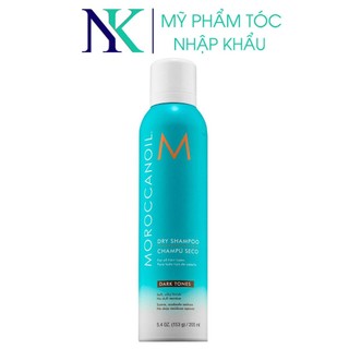 Dầu gội khô tông tối moroccanoil dry shampoo dark tones 205ml