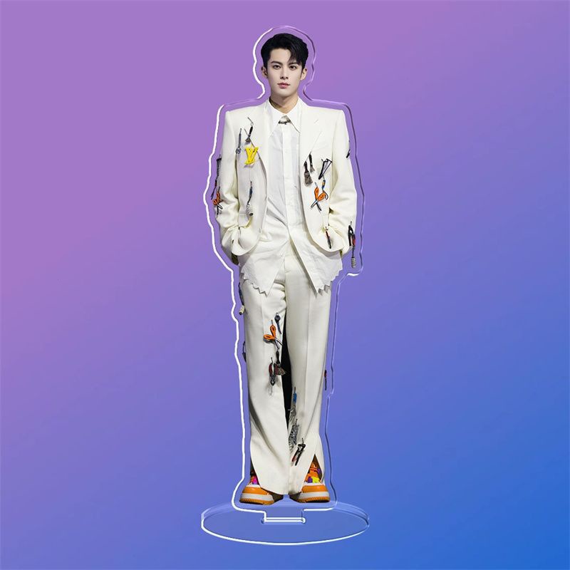 Hot sale hot sale hot sale Bánh sandwich Hai Mặt Bằng acrylic In Họa Tiết Chim Hạc Điện Từ Dùng Trang Trí Bàn Làm Việc Giao Hàng Nhanh Chóng xiaoduo