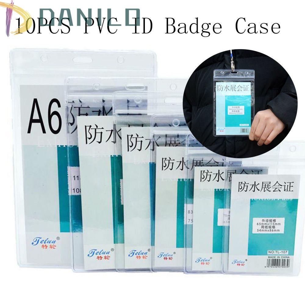 Danilo Vỏ Bọc Thẻ ID Bằng PVC Bảo Vệ Thẻ Tên Cho Bác Sĩ / Trường Học / Y Tá