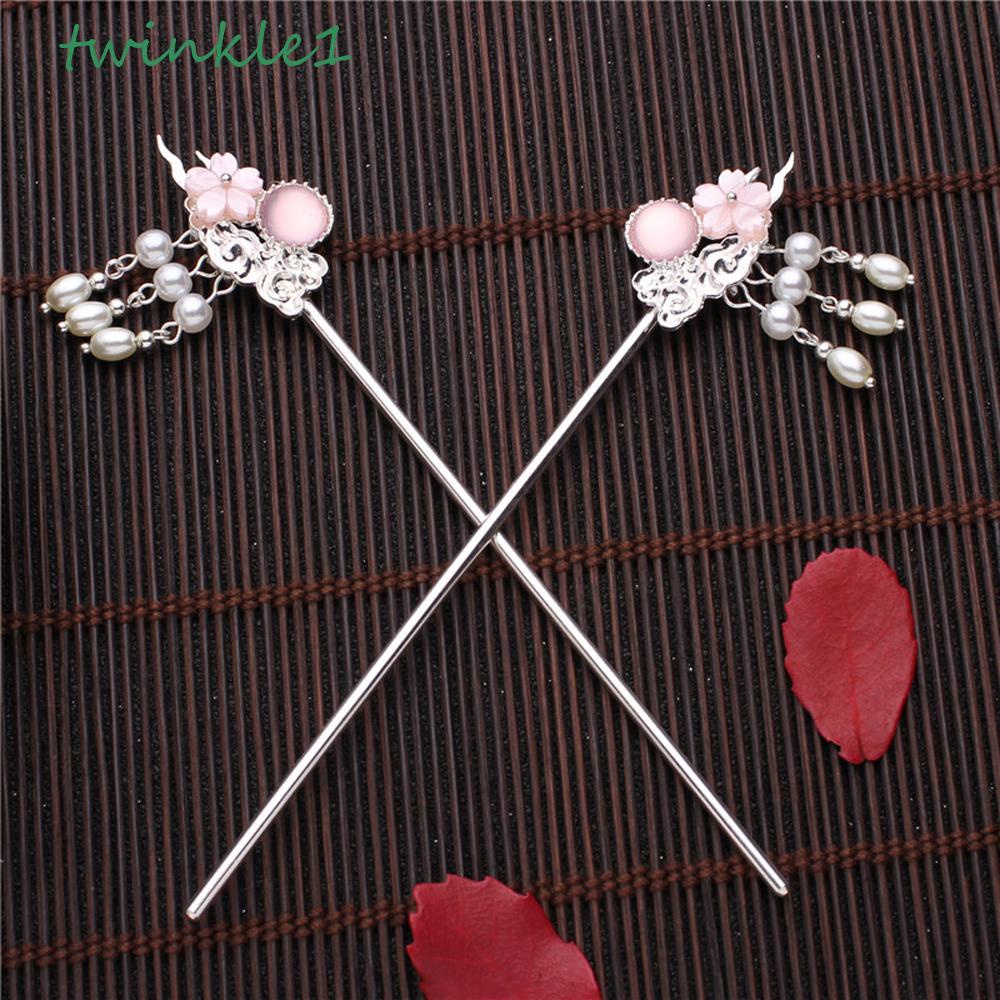 Trâm Cài Tóc Đính Hoa Và Bướm Tua Rua Phong Cách Cổ Điển Cho Cô Dâu|Nĩa Ăn Uống Tiện Dụng Chất Lượng Cao