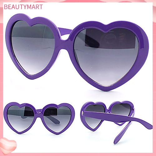 Kính Mát Hình Trái Tim Thời Trang Mùa Hè Cho Nam Nữ