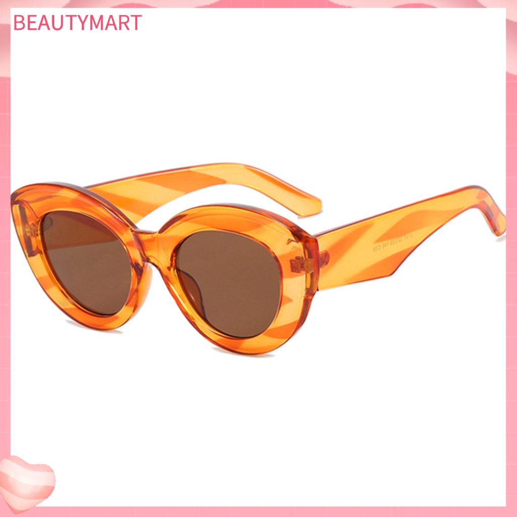 Kính Mát Gọng Lớn Chống Tia UV Thiết Kế Mắt Mèo Thời Trang Cho Nữ