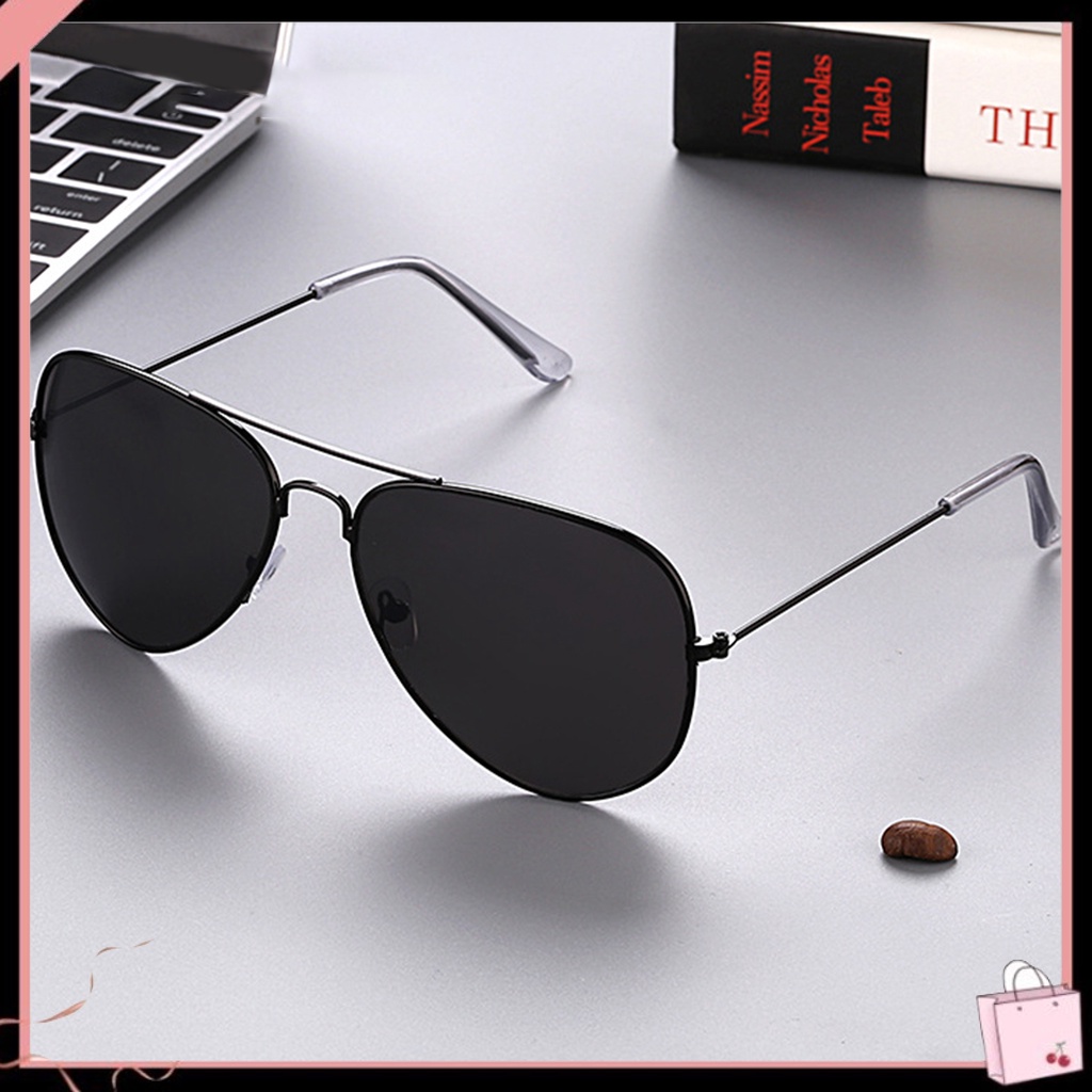 Kính Chống Nắng Gọng Kim Loại Thời Trang Unisex