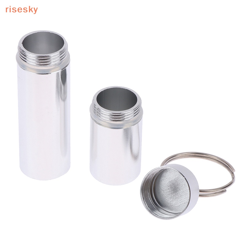 1 Hộp Đựng Thuốc Bằng Nhôm Hình Viên Con Nhộng