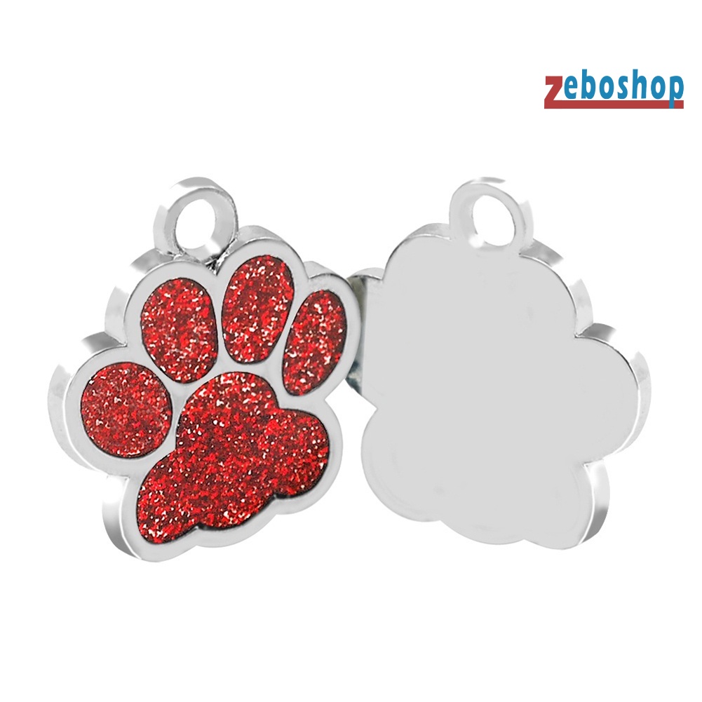 Thẻ ID Hình Dấu Chân Cún Trang Trí Cho Leo Núi / Cún Cưng