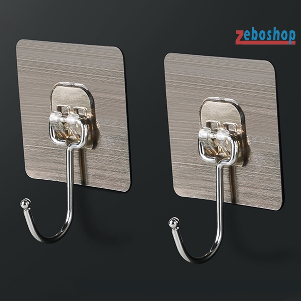 Set 5 Móc Treo Đồ Dán Tường Chịu Lực Tốt Không Để Lại Dấu Vết