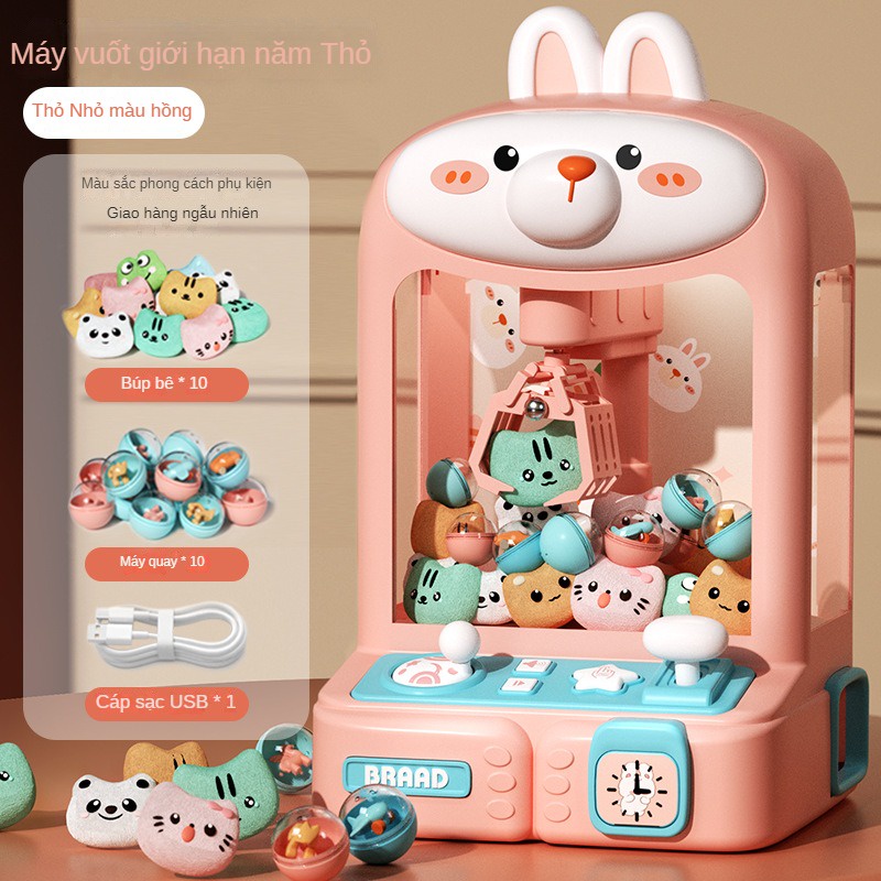 Đồ Chơi Máy Kẹp Cần Cẩu / Thỏ Mini Dễ Thương Cho Bé