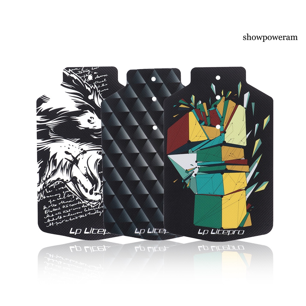 FENDER Tấm Chắn Bùn Trước Bằng PVC Họa Tiết Sáng Tạo Dễ Lắp Đặt Có Thể Gấp Gọn Cho Xe Đạp Brompton