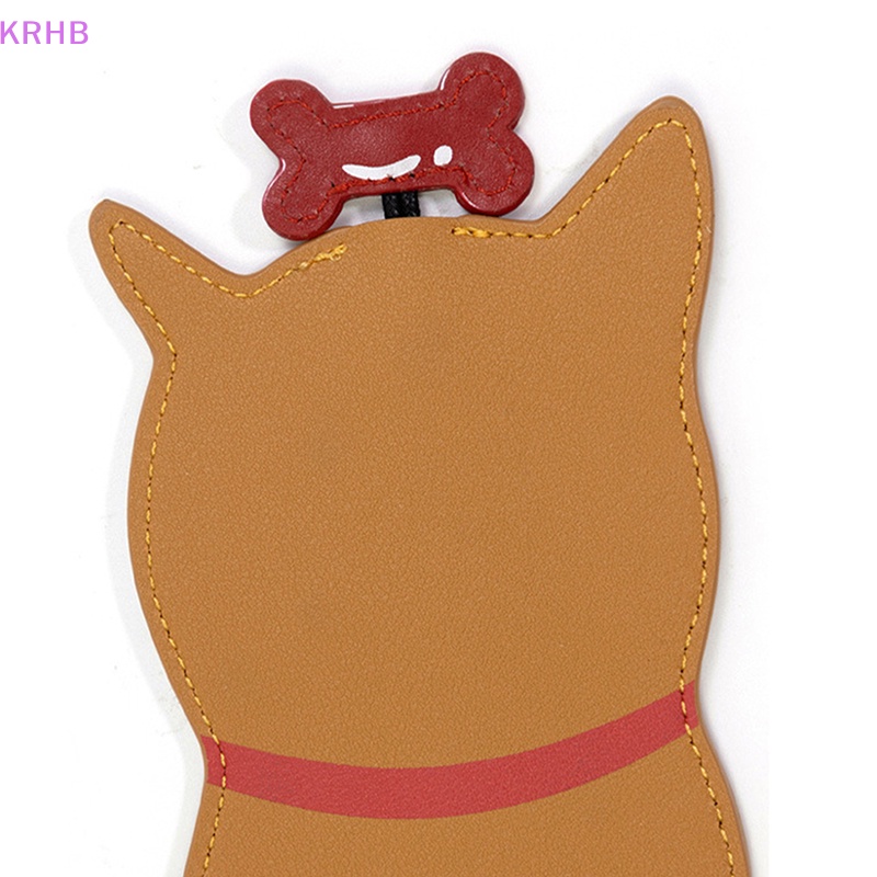 Túi Da Đựng Chìa Khóa Xe Hơi Hình Chó Shiba Inu Sáng Tạo Dễ Thương Dành Cho Nam Và Nữ Mới
