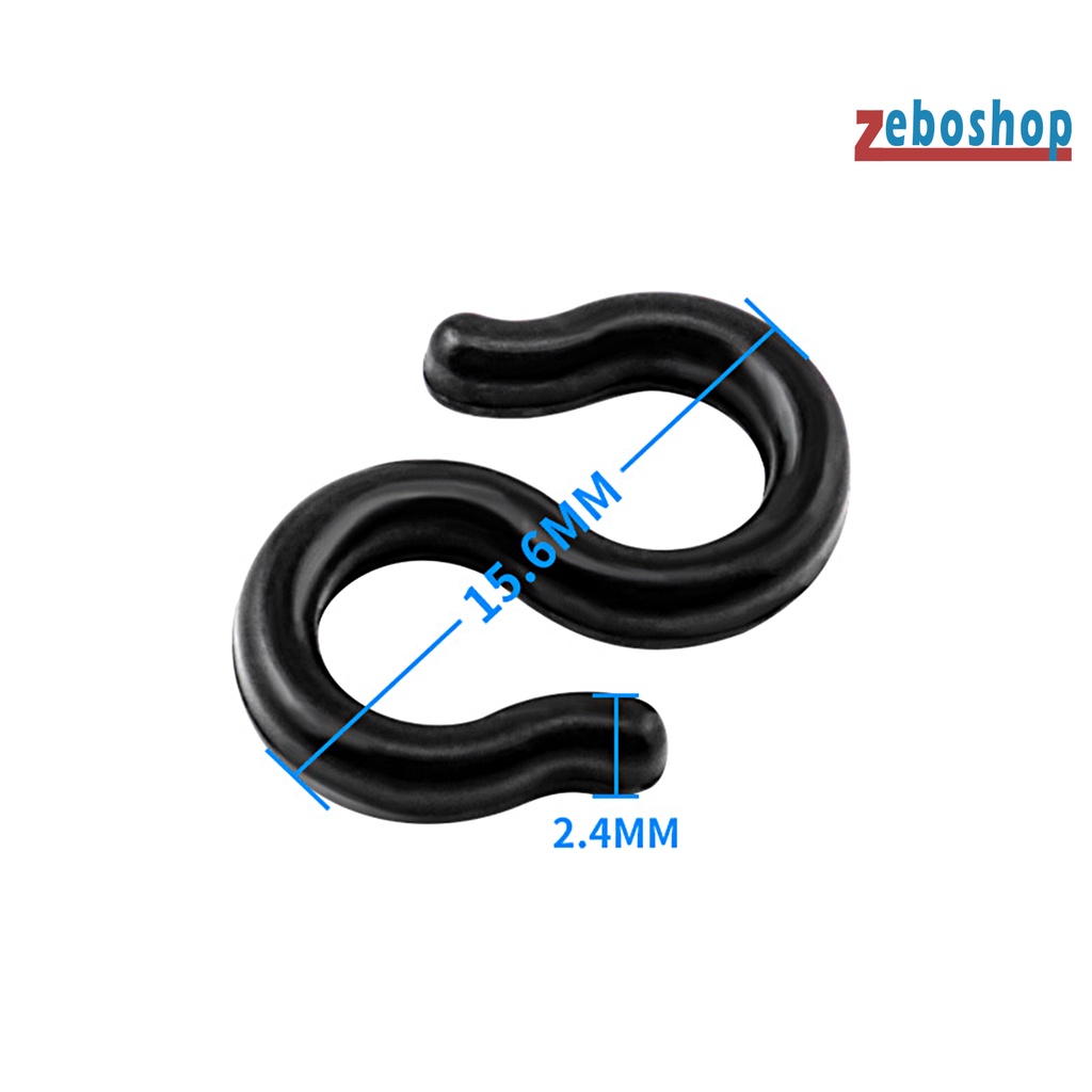 Set 10 Kẹp Cố Định Dây Cáp Xe Đạp Leo Núi Bằng Nhựa Cứng Chuyên Dụng