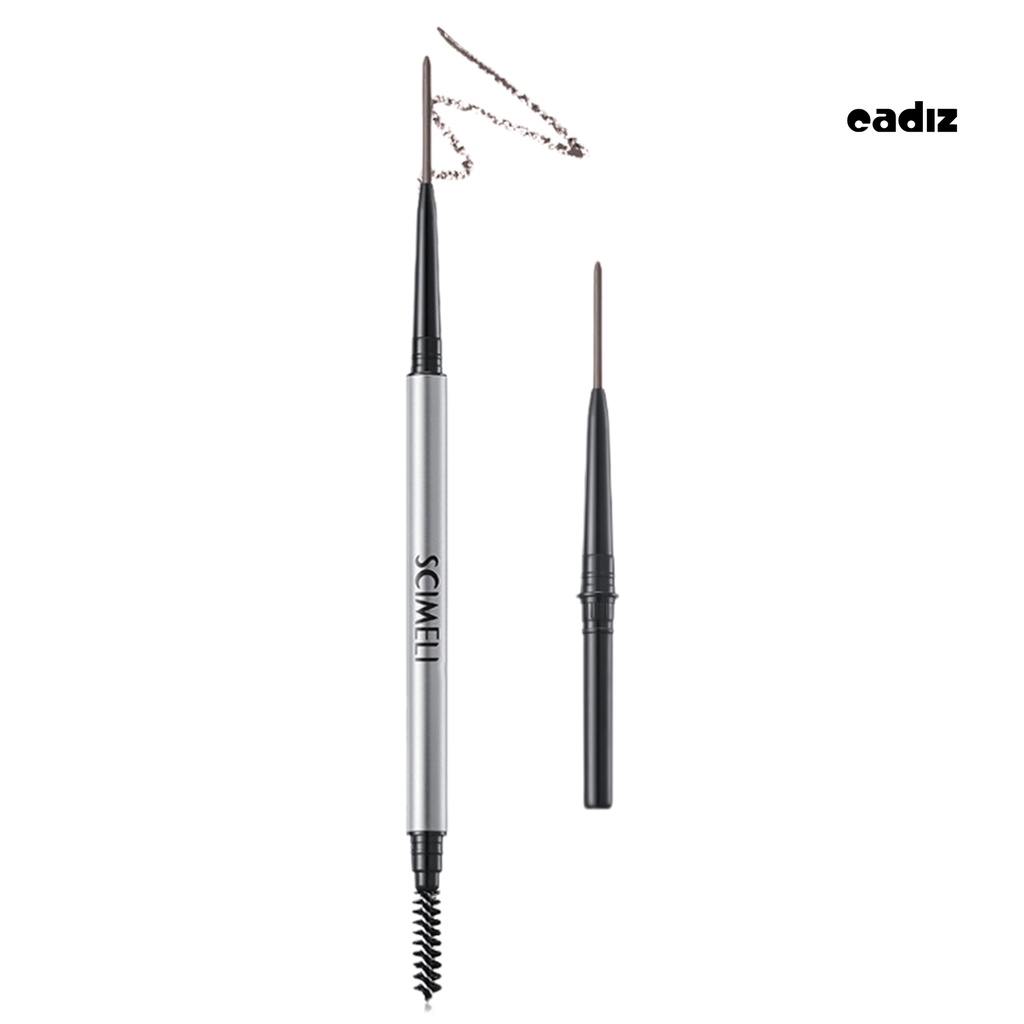 1 Bộ Bút Chì Kẻ Lông Mày 1.5mm Kèm Cọ Thay Thế Đầu Siêu Mỏng Chống Nước Chống Mồ Hôi Lâu Trôi Chuyên Nghiệp Cho Người Mới Bắt Đầu