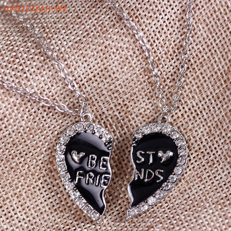 Vòng cổ Mặt Hình Trái Tim Bằng Hợp Kim Thời Trang Cho Cặp Đôi