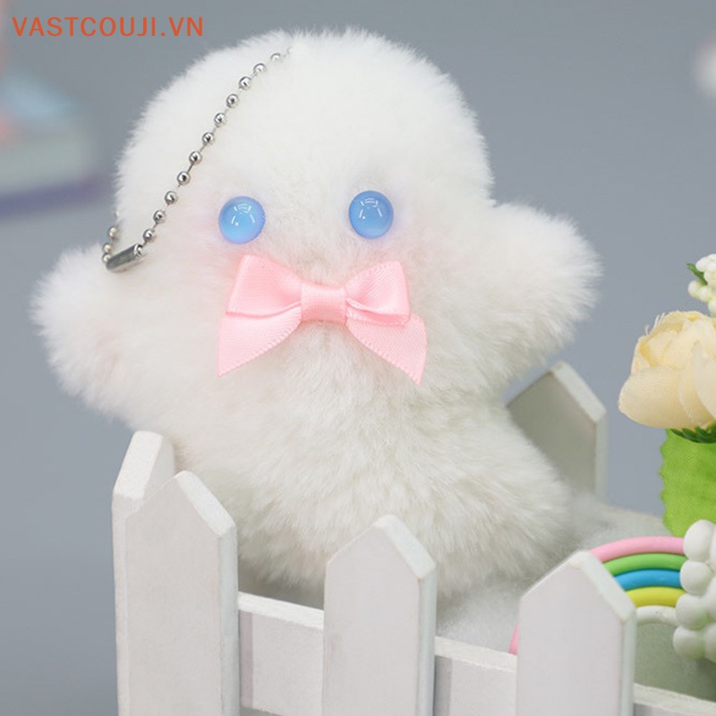 Móc Khóa Hình Ma Nhồi Bông Đáng Yêu