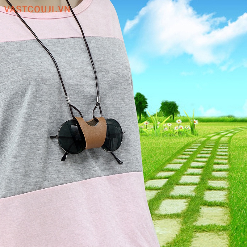 1 Dây Da Đeo Mắt Kính Tiện Lợi